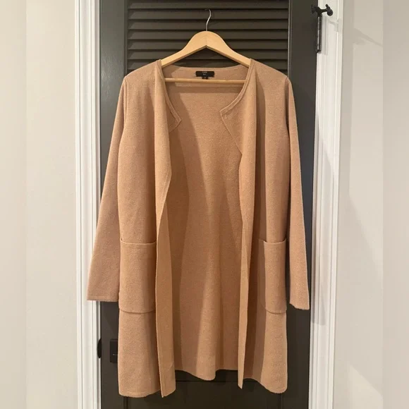 J. CREW Juliette collarless sweater-blazer - Picture 2 of 5